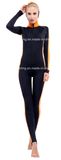 Women`S One-Piece Lycra Hooded Rash Guard for Swimwear, Sports Wear and Diving Wear